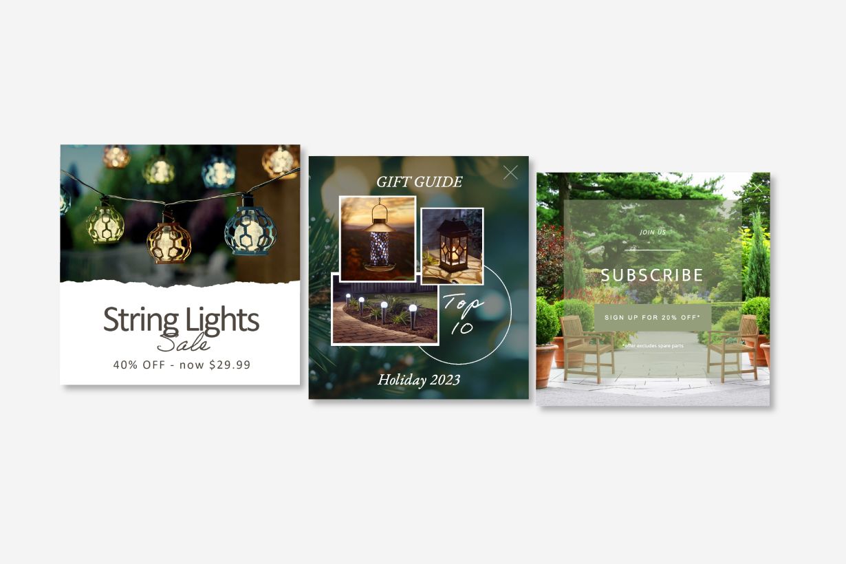 Smart Living pop up ads